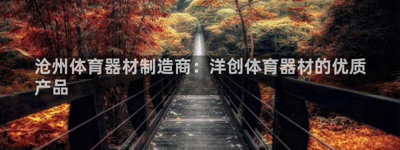 耀世平台负责人怎么样：沧州体育器材制造商：洋创体育器