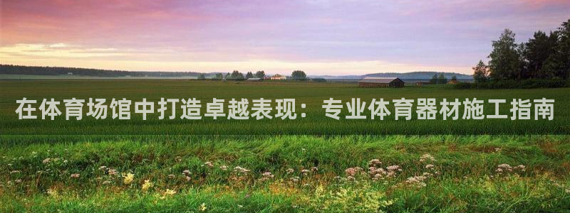 耀世雷霆官方版：在体育场馆中打造卓越表现：专业体育器