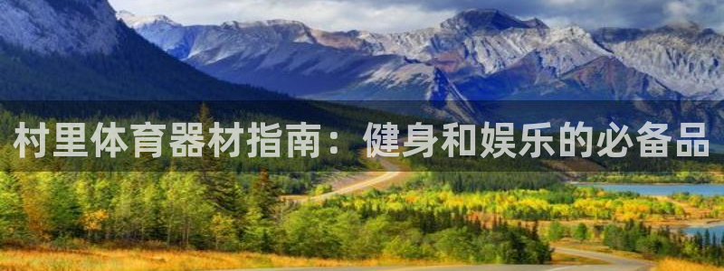 耀世娱乐辅助软件下载官网：村里体育器材指南：健身和娱