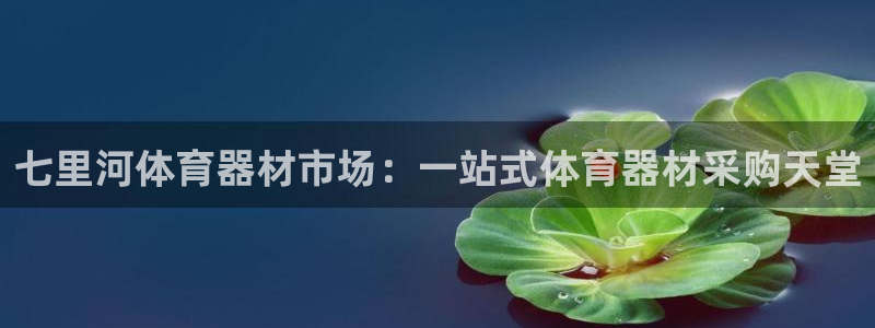 耀世娱乐平台主管：七里河体育器材市场：一站式体育器材