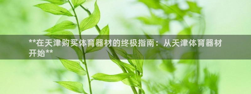 耀世娱乐挂机脚本：**在天津购买体育器材的终极指南：