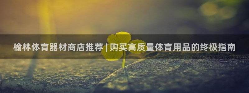 耀世辉煌：榆林体育器材商店推荐 | 购买高质量体育用