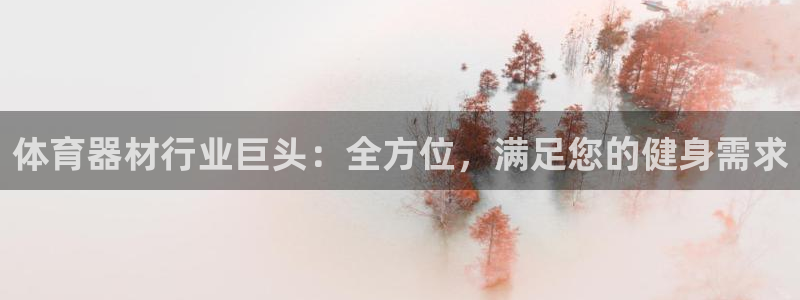 耀世娱乐登陆地址：体育器材行业巨头：全方位，满足您的