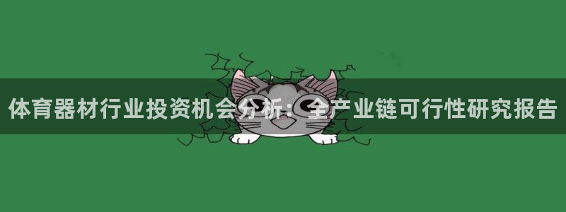 耀世娱乐平台官网登录不了怎么办：体育器材行业投资机会